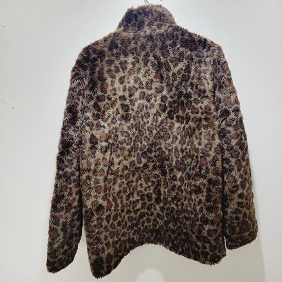 KRITZIA Vintage Leopard Print Furry Coat - Picture 5 of 7